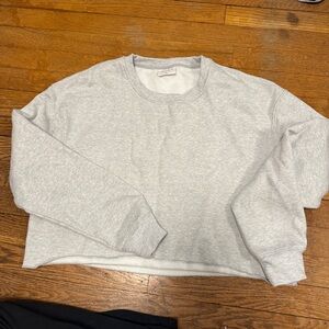 Wilo Light Gray Crewneck Top